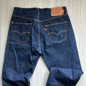Levi's Blue Straight Jeans Classic Fit
